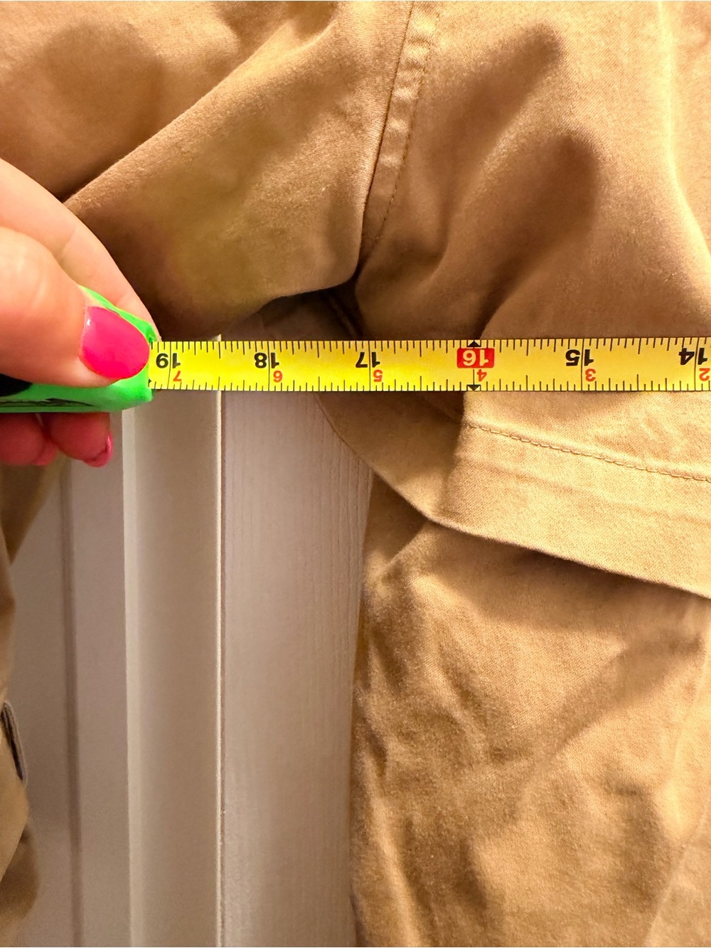Favorite Daughter Long Tan Trench Coat - Picture 5 of 6